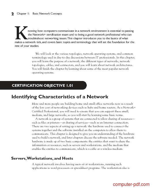 PDF] Basic Network Concepts free tutorial for Beginners