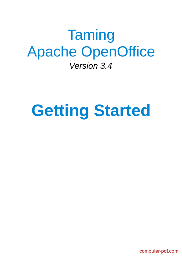 apache openoffice base tutorial