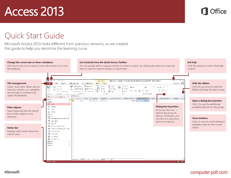 ms access 2013 tutorial pdf