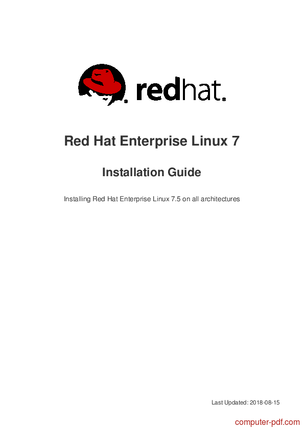 Tutorial Red Hat Enterprise Linux 7 Installation Guide